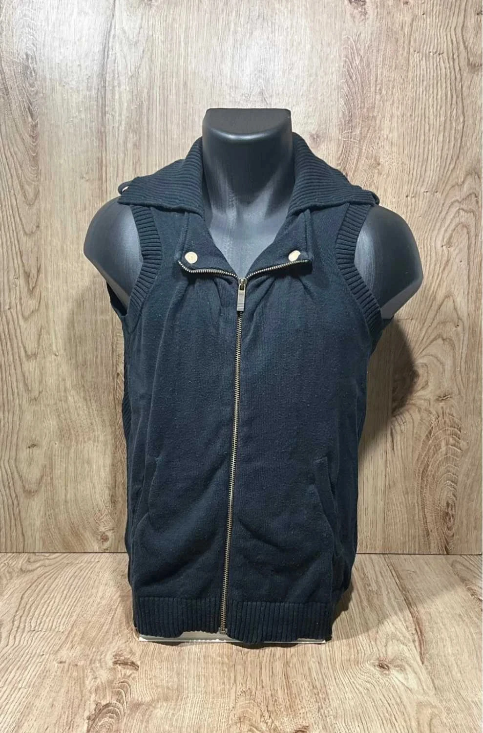 Gilet zippé Tommy hilfiger homme M 100% coton  bleu marine
